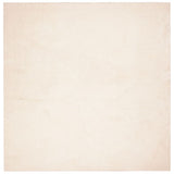 VidaXL tapis huarte poils courts doux lavable 160x160 cm beige