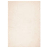 VidaXL tapis huarte poils courts doux lavable 160x230 cm beige