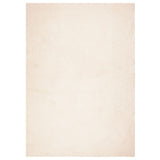 VidaXL Tapis HUARTE poils courts doux lavable 240x340 cm beige
