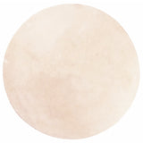 Vidaxl tapis huarte poils courts doux lavable ø 200 cm beige