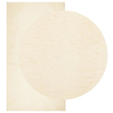 VidaXL tapis huarte poils courts doux lavable 80x150 cm crème
