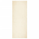 VidaXL Tapis HUARTE poils courts doux lavable 80x200 cm crème