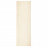 Vidaxx tapis huarte poils courts doux lavable 80x250 cm crème
