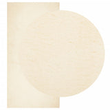 Vidaxx tapis huarte poils courts doux lavable 100x200 cm crème