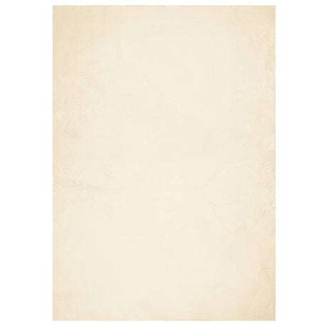 VidaXL tapis huarte poils courts doux lavable 140x200 cm crème