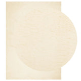 Vidaxx tapis huarte poils courts doux lavable 160x230 cm crème