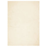 Vidaxx tapis huarte poils courts doux lavable 240x340 cm crème
