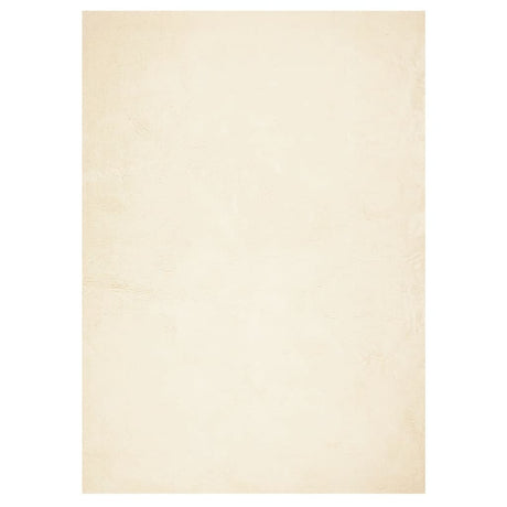 Vidaxx tapis huarte poils courts doux lavable 240x340 cm crème