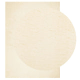 Vidaxx tapis huarte poils courts doux lavable 240x340 cm crème