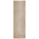 Vidaxl Rug Huarte Low -Pole Soft Washable 80x250 cm Sand -farget