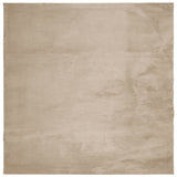 VIDAXL RUG HUARTE -POLOLE -POLOLE SALABILE MORSE 120x120 cm Sand -colorata