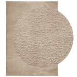 Vidaxx tapis huarte poils courts doux lavable 120x170cm couleur sable