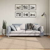 Vidaxx tapis huarte poils courts doux lavable 200x200cm couleur sable