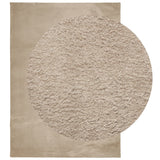 VidaXL tapis huarte poils courts doux lavable 200x280cm couleur sable