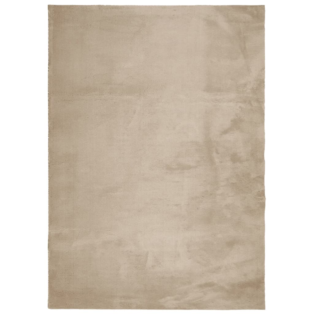 VIDAXL RUG HUARTE -POLOLE -POLOLE SOLABILE MORSE 240x340 cm Sand -colorato