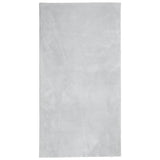 VidaXL tapis huarte poils courts doux lavable 80x150 cm gris