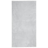 Tapis Vidaxl Huarte Low-Pole Soft Soft Washable 80x150 cm Gray