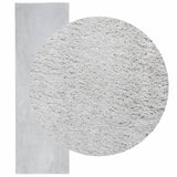 VidaXL tapis huarte poils courts doux lavable 80x250 cm gris