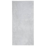 Vidaxx tapis huarte poils courts doux lavable 100x200 cm gris