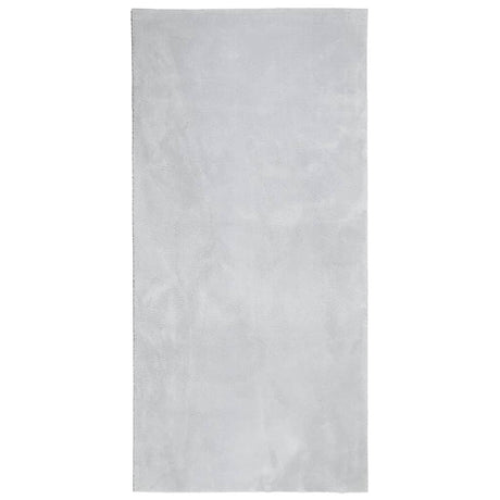 Vidaxx tapis huarte poils courts doux lavable 100x200 cm gris