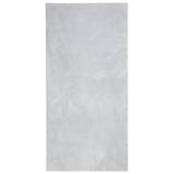 RUG VIDAXL HUARTE bajo de poca baja lavable de 100x200 cm de gris