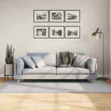 Vidaxx tapis huarte poils courts doux lavable 100x200 cm gris