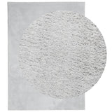 Vidaxx tapis huarte poils courts doux lavable 140x200 cm gris
