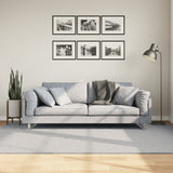 Vidaxx tapis huarte poils courts doux lavable 160x230 cm gris