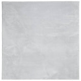 Tapis Vidaxl Huarte Low-Pole Soft Soft Washable 200x200 cm Gray