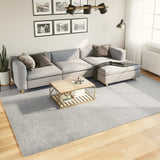 Vidaxx tapis huarte poils courts doux lavable 240x340 cm gris