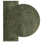 Vidaxl Rug Huarte Low -Pole Soft Washable 80x200 cm Forest Green