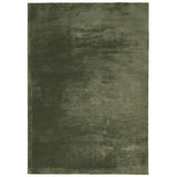 VidaXL Tapis HUARTE poils courts doux lavable 160x230 cm vert forêt