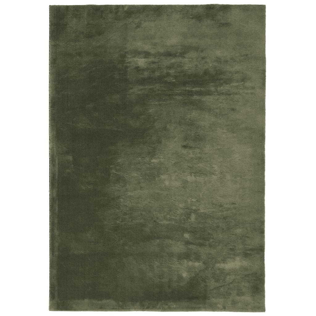 Vidaxl Rug Huarte a basso contenuto di palco morbido 200x280 cm Foresta verde