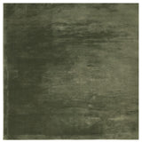 VidaXL tapis huarte poils courts doux lavable 240x240 cm vert forêt