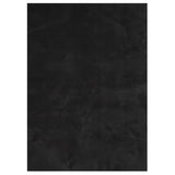 Vidaxx tapis huarte poils courts doux lavable 120x170 cm noir