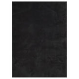 Vidaxx tapis huarte poils courts doux lavable 160x230 cm noir