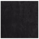 Vidaxx tapis huarte poils courts doux lavable 200x200 cm noir