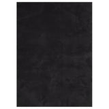 VidaXL tapis huarte poils courts doux lavable 200x280 cm noir