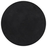 Vidaxl rug Huarte low -pole soft washable Ø 120 cm black