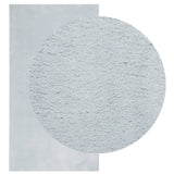 VidaXL tapis huarte poils courts doux lavable 60x110 cm bleu