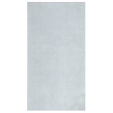 VidaXL tapis huarte poils courts doux lavable 80x150 cm bleu