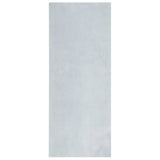 VidaXL tapis huarte poils courts doux lavable 80x200 cm bleu