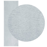 VidaXL tapis huarte poils courts doux lavable 80x250 cm bleu