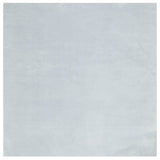Vidaxx tapis huarte poils courts doux lavable 120x120 cm bleu