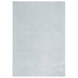 VidaXL tapis huarte poils courts doux lavable 120x170 cm bleu
