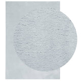 VidaXL tapis huarte poils courts doux lavable 140x200 cm bleu