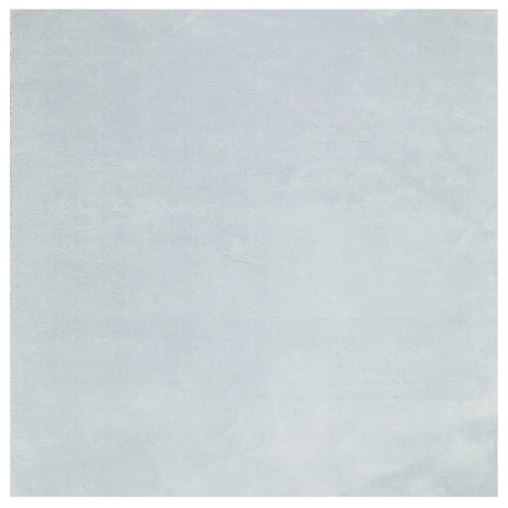 VidaXL tapis huarte poils courts doux lavable 160x160 cm bleu