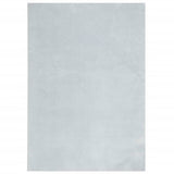 VidaXL tapis huarte poils courts doux lavable 160x230 cm bleu