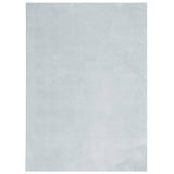 VidaXL tapis huarte poils courts doux lavable 200x280 cm bleu