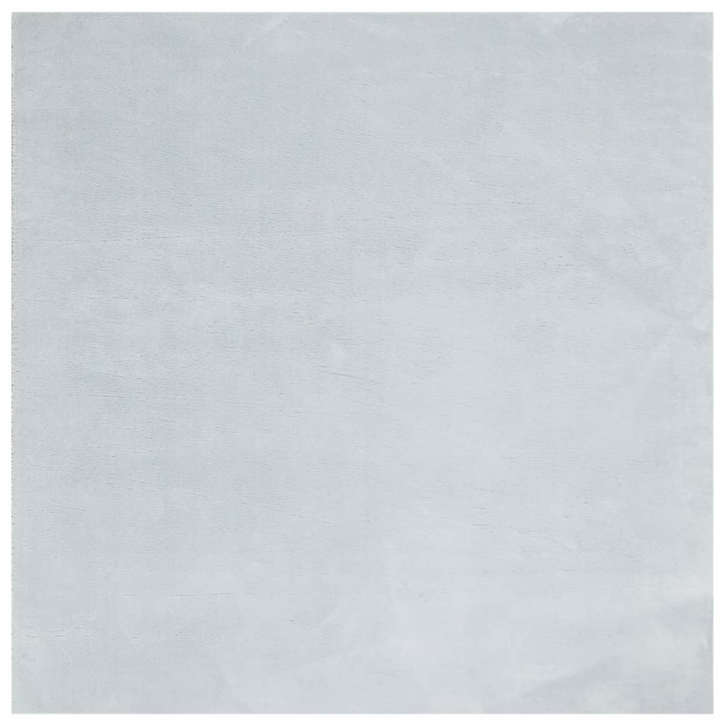 VIDAXL RUGH HUARTE -POLOLE -POLOLE SOLABILE MORSO 240X240 CM BLU